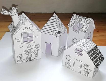 Paper Houses Craft - Moomy Moments