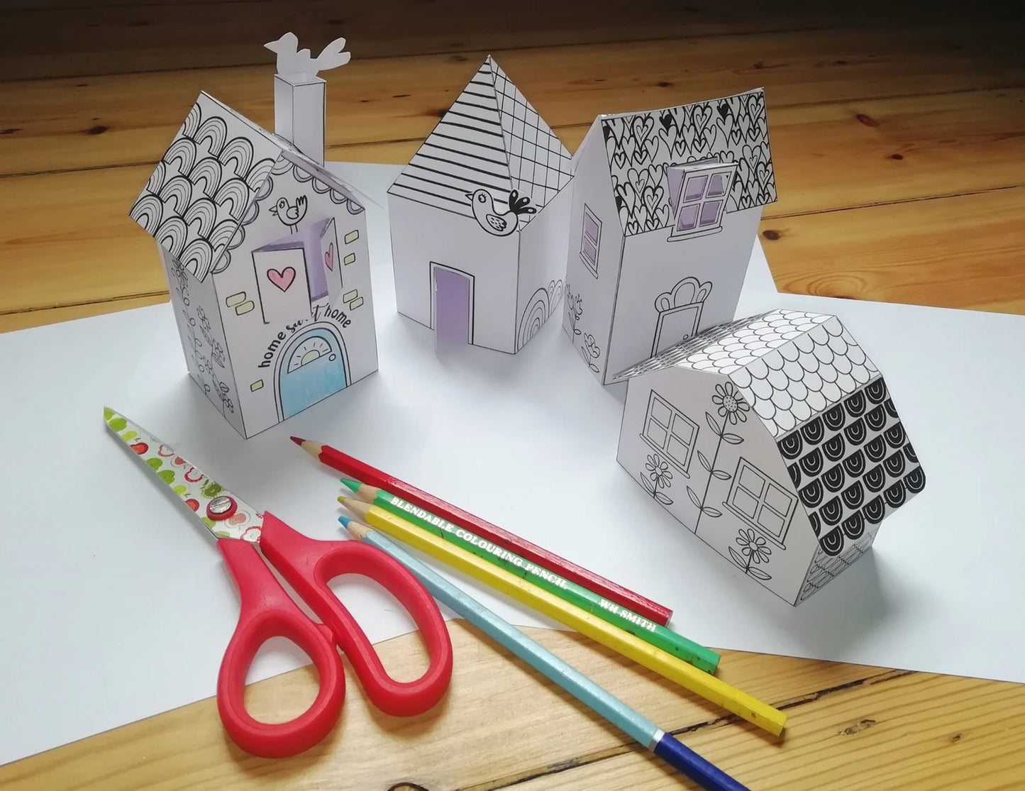 Paper Houses Craft - Moomy Moments