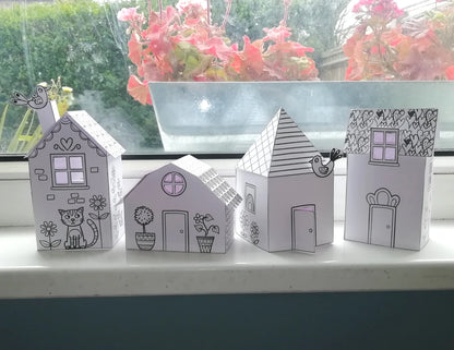 Paper Houses Craft - Moomy Moments