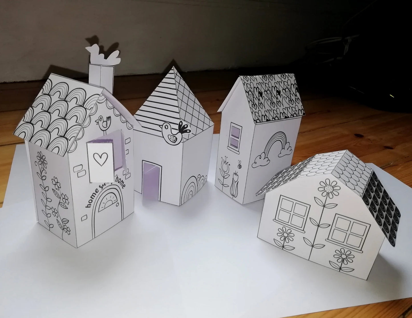 Paper Houses Craft - Moomy Moments