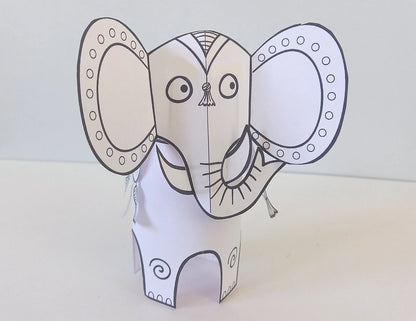 Paper Animals craft - Moomy Moments