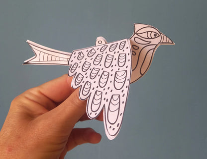 Paper Craft Birds - Moomy Moments