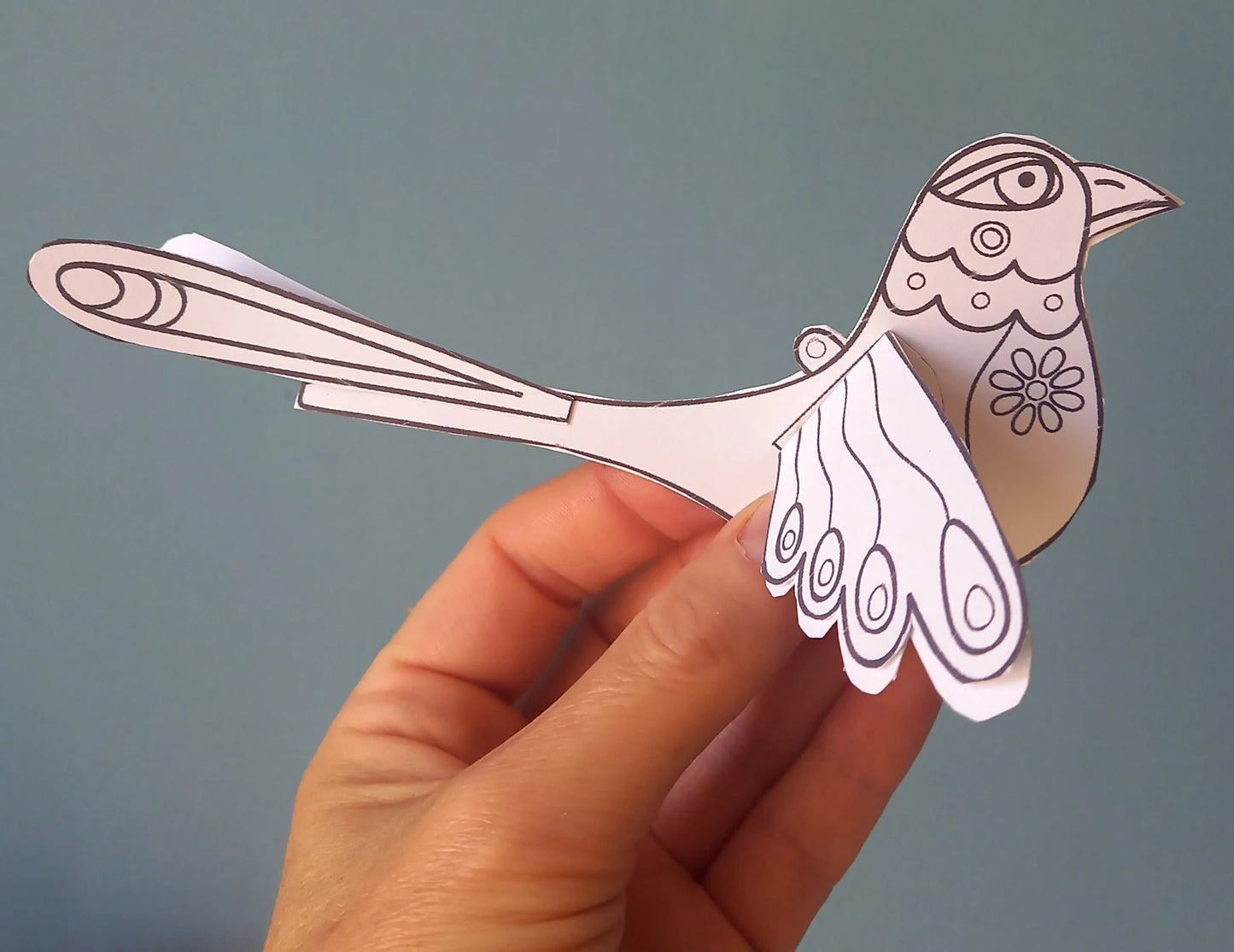 Paper Craft Birds - Moomy Moments