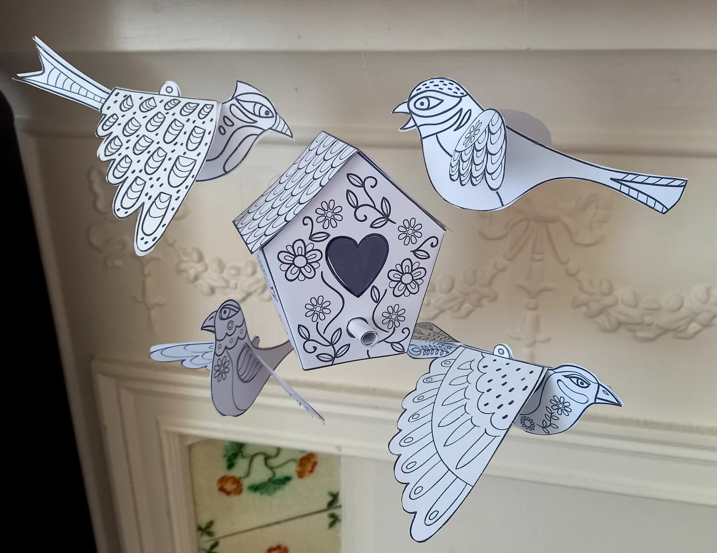 Paper Craft Birds - Moomy Moments